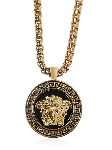 collier versace femme or